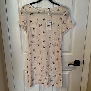 Light pink floral dress